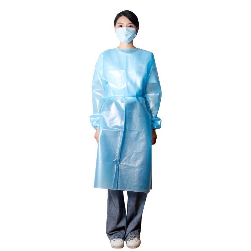 PP+PE Disposable Isolation Gown
